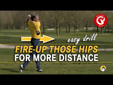 How to fire-up your hips to get more distance in your golf shots