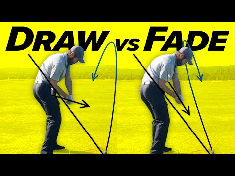 Draw vs Fade – PERFECT GOLF SWING SLOW MOTION !!