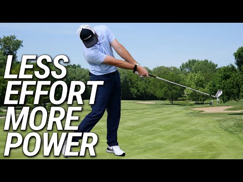 Less Effort Golf Swing For Greater Distance