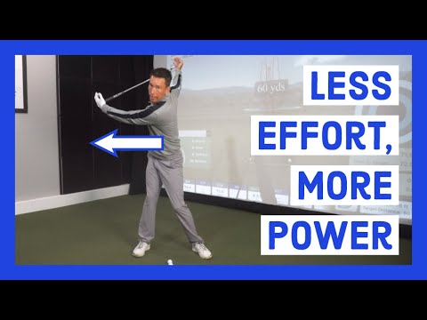 Less Effort, More Power (the key to distance in golf)