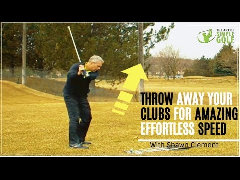 Throw Your Clubs To Increase Golf Swing Speed and Consistency!
