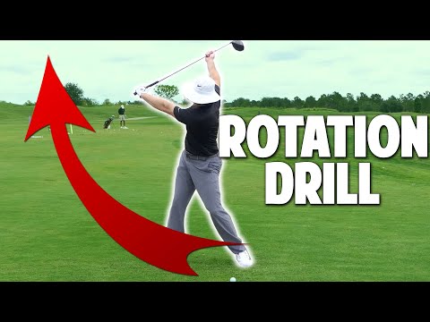 Best ROTATION DRILL for your Backswing and Downswing | It's super SIMPLE!