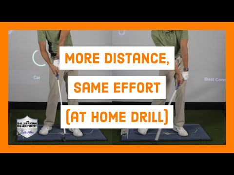 More Distance, Same Effort (at home golf drill)