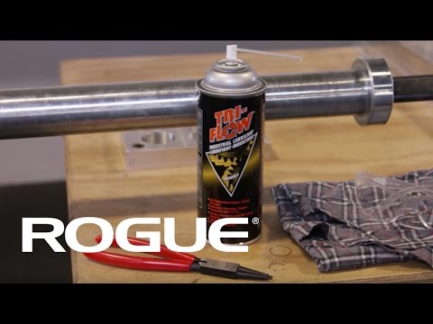 How to disassemble and clean your Rogue Fitness barbell