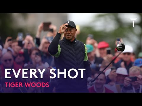 Every Shot of Tiger Woods’ First Round | 2022 JP McManus Pro-Am
