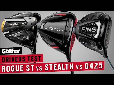 DRIVERS TEST: TaylorMade Stealth vs Callaway Rogue ST vs Ping G425