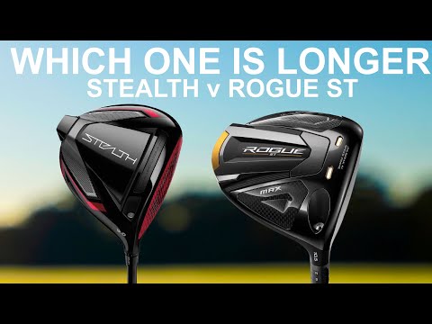 TAYLORMADE STEALTH v CALLAWAY ROGUE ST MAX THE REAL TEST