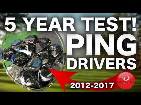 5 YEARS OF PING GOLF DRIVERS TESTED! 2012-2017