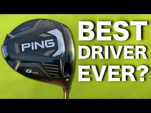 The STRAIGHTEST driver I've ever tested | PING G425 DRIVER REVIEW