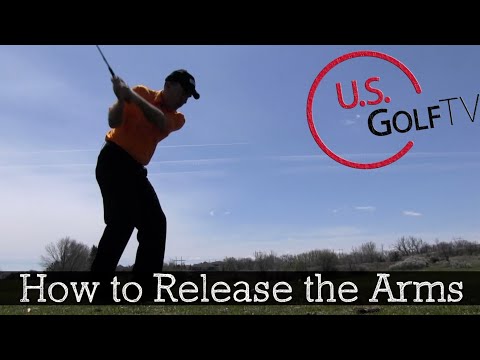 How to Release the Arms in the Golf Swing – Golf Swing Release Drill