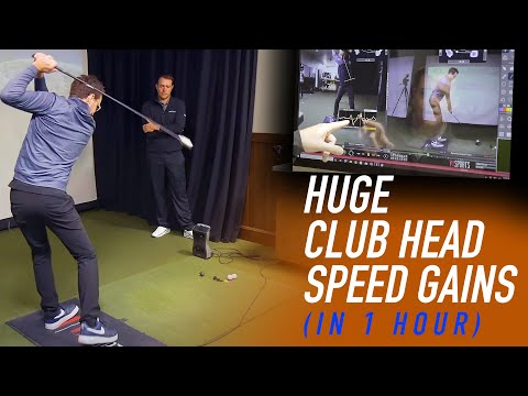 124 mph club head speed (new personal best) Speed Training w/ Ryp Golf