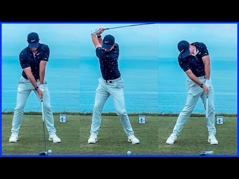 Watch Rory Mcilroy Close Up Swings & Slow Motion | US Open 2021