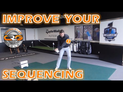 PERFECT GOLF SWING SEQUENCE