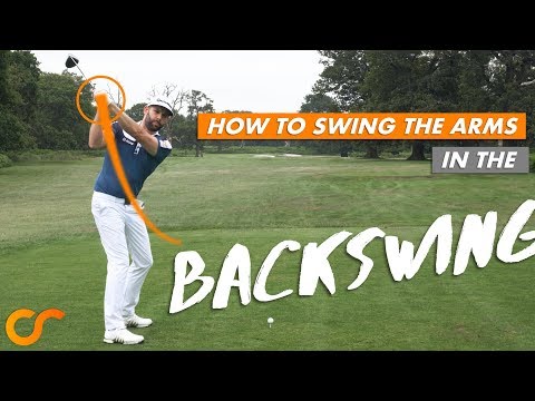 HOW TO SWING THE ARMS IN THE BACKSWING