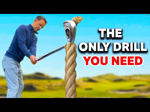 The Golf Swing is SO MUCH EASIER with this ROPE Trick