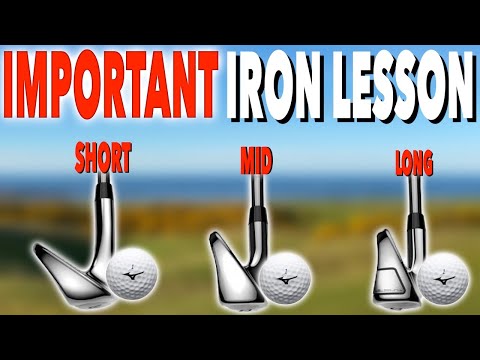 REALLY IMPORTANT IRON LESSON….DON'T OVERLOOK! Simple Golf Tips