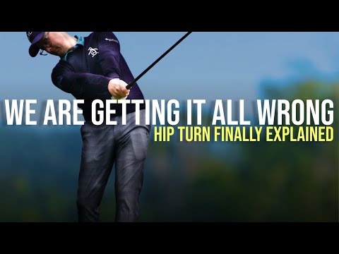 HIP TURN IN THE GOLF SWING how WRONG have we been, the garage sessions in LA