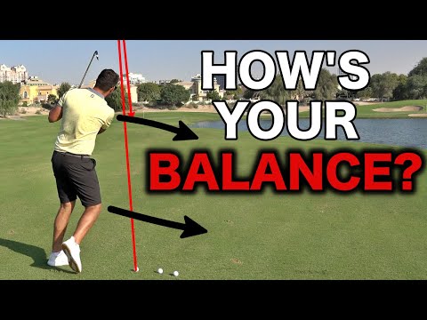 WHY DO I LOSE BALANCE IN THE GOLF SWING? | Golf Swing Tips