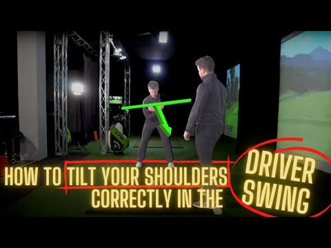 How to tilt your shoulders correctly  |  In the Driver Swing