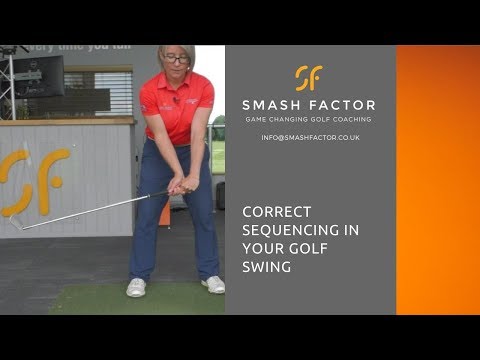CORRECT order of sequencing in your GOLF SWING