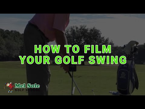 How To Film Your Golf Swing & Use The V1 App