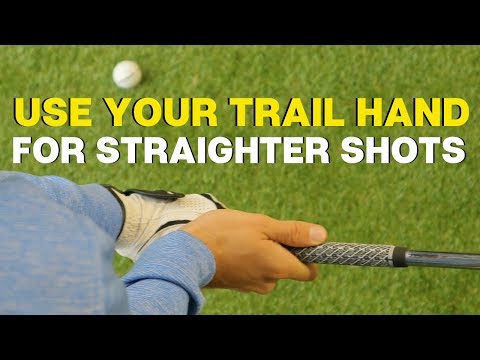 HOW YOUR RIGHT HAND WILL HELP YOU HIT STRAIGHTER SHOTS