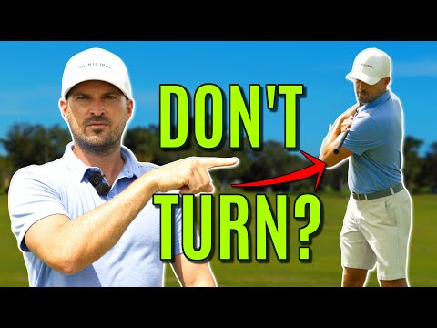 GOLF: Don't Turn Your Shoulders In The Golf Swing?