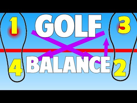 Golf Balance Drill | Easy Step By Step Progression