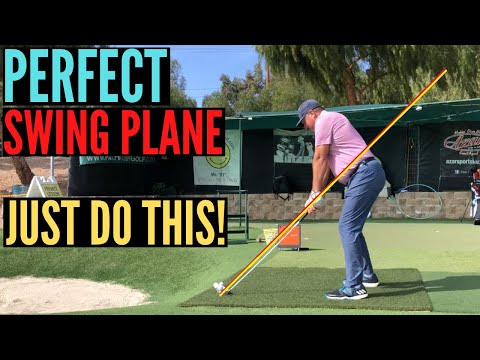 Get Your Swing On Plane EVERY TIME AUTOMATICALLY by Doing THIS!