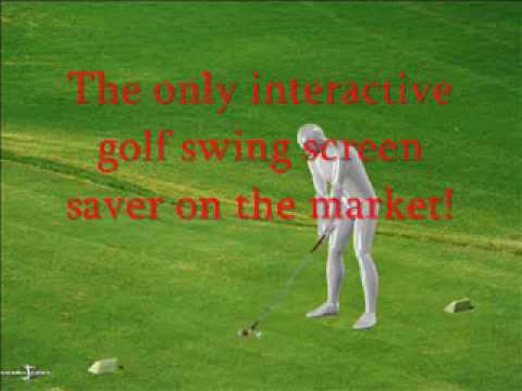 ModelPro Interactive perfect golf swing screen saver from ModelGolf