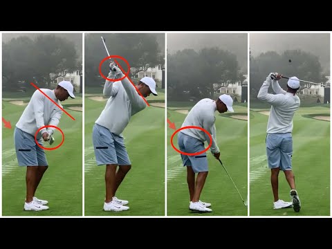 Tiger Woods Iron Swing Sequence Watch and learn