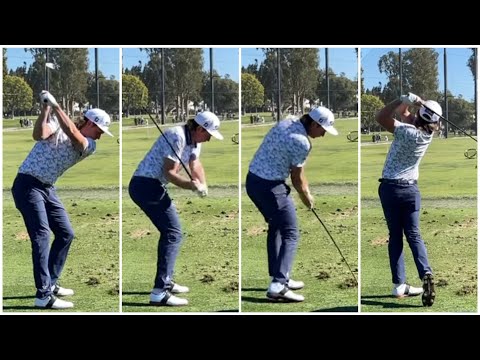 Cameron Smith Short & Mid Iron Swing Sequence and Slowmotion