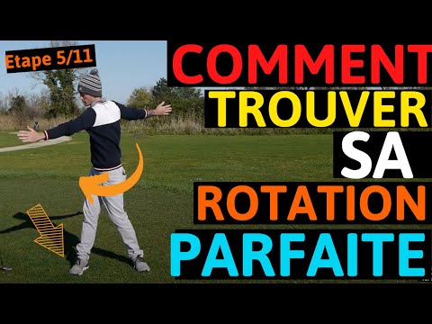 Comment trouver sa rotation parfaite dans le swing de golf. Cours de golf