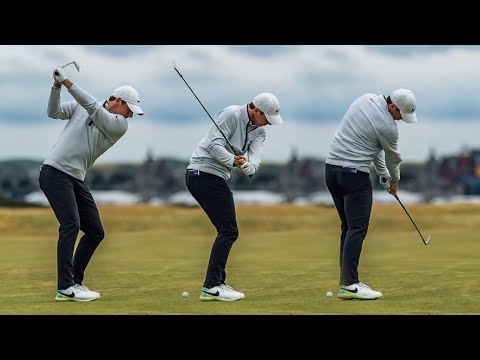 Rory Mcilroy – AMAZING – Golf Swing Sequence | The Open 2022