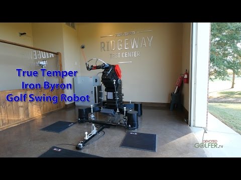 TrueTemper Iron Byron Golf Swing Robot