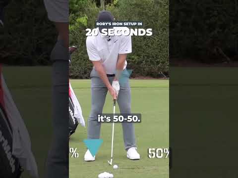 Rory McIlroy's Perfect Set Up In 20 Seconds!