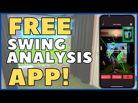 The BEST Swing Analysis App for your Home Golf Simulator!