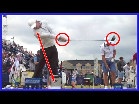 World No.1 "Rory Mcilroy" Perfect Lower Body Swing & Slow MotionsㅣFront ViewㅣIron Wood Driver