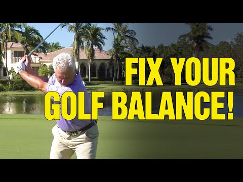 🔥🔥 Golf Swing Drills to Fix Balance [DO THIS POSTURE DRILL!]
