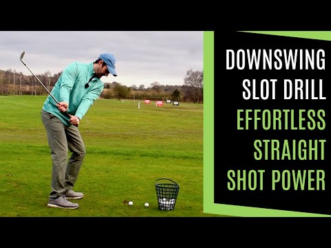 How To Make A Downswing And Find The SLOT with this Practice Drill