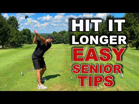 Hit It LONGER As You Get OLDER |  Best Driver Swing For Senior Golfers