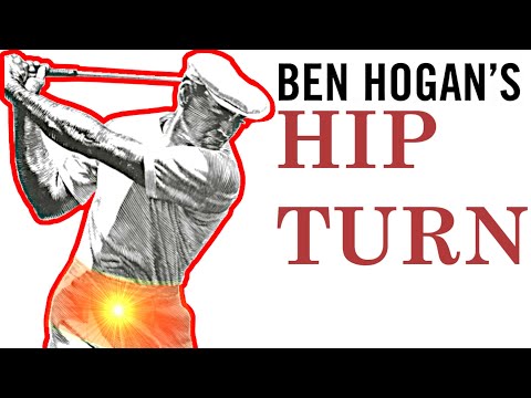 Ben Hogan's Hip Turn is THE BEST KEPT SECRET of the Golf Swing