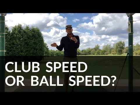 Club Speed or Ball Speed?