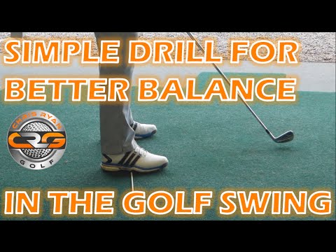 BETTER BALANCE IN YOUR GOLF SWING