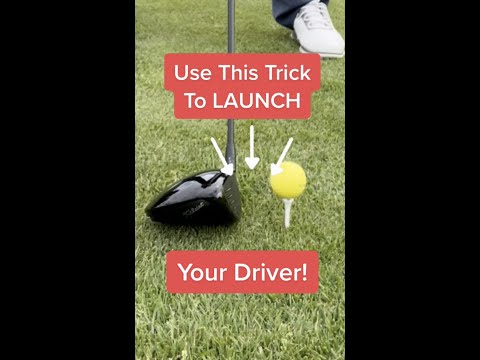 How to LAUNCH Your Driver 🤯 Golf Swing Tips #shorts
