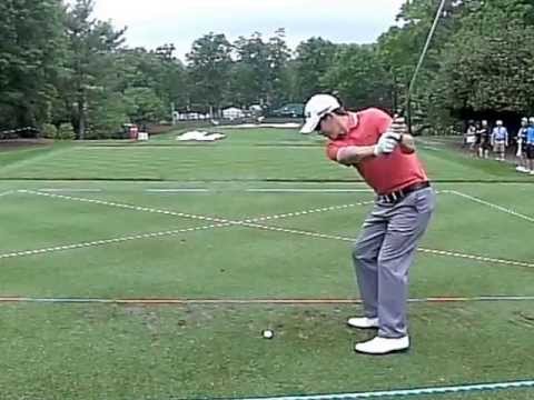 Scotty Langley Lefty Golfer , Professional Golfer Iron Swing DL Slow Motion