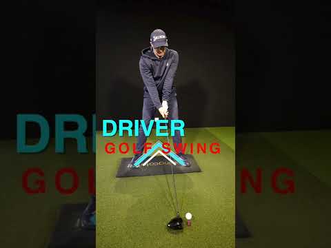Simple driver golf swing set up trigger
