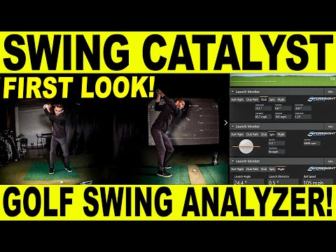 Swing Catalyst Golf Analyzer REVIEW & How To Use Cameras & Software