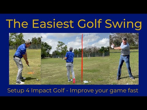 The Easiest Golf swing to learn. Setup 4 Impact Golf!