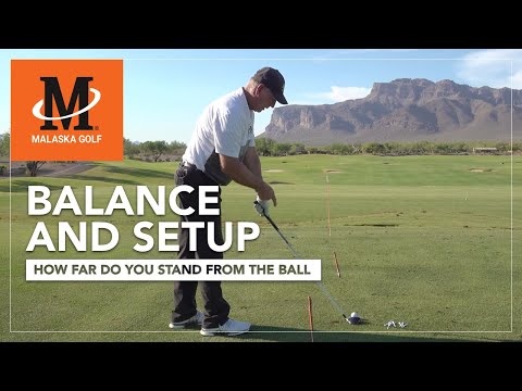 Malaska Golf // Balance, Setup and Your Distance From the Ball